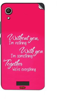 

instyler STICKER-23180 Lava Iris X9 Mobile Skin(Multicolor)