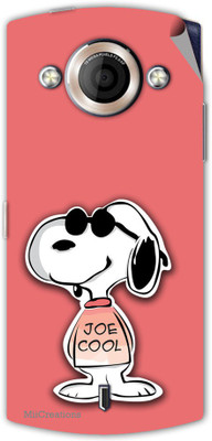 

MiiCreations MMXA255-MS-00322 Micromax Canvas Selfie A255 Mobile Skin(Pink)