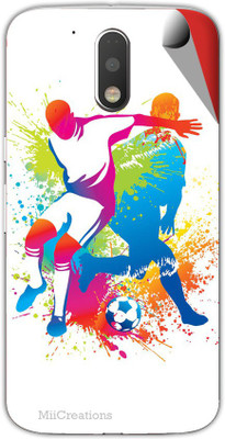

MiiCreations M-G4-P-MS-00084 Motorola Moto G4 Plus Mobile Skin(Multicolor)