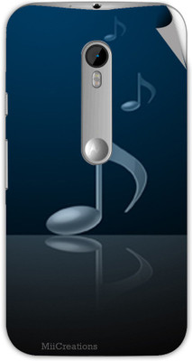 

MiiCreations M-G3-MS-00301 Motorola Moto G (3rd Gen) Mobile Skin(Blue)