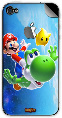 

instyler DIGITAL-136 Apple iPhone 4S Mobile Skin(MULTICOLOR)