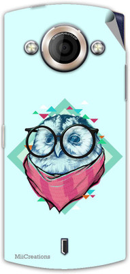 

MiiCreations MMXA255-MS-00022 Micromax Canvas Selfie A255 Mobile Skin(Blue)