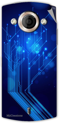 

MiiCreations MMXA255-MS-00158 Micromax Canvas Selfie A255 Mobile Skin(Blue)