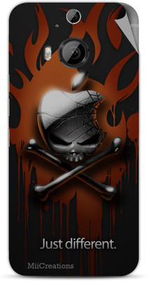 

MiiCreations H-M9-P-MS-00052 HTC One M9 Plus Mobile Skin(Black)