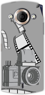 

MiiCreations MMXA255-MS-00164 Micromax Canvas Selfie A255 Mobile Skin(Grey)