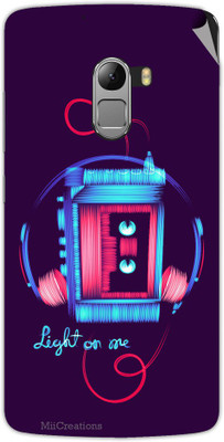 

MiiCreations LN-K4-N-MS-00184 Lenovo Vibe K4 Note Mobile Skin(Purple)