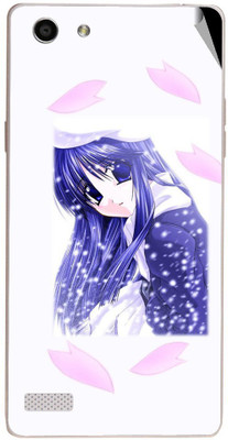 Snooky Oppo Neo 7 Mobile Skin(Purple)