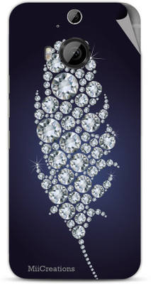 

MiiCreations H-M9-P-MS-00258 HTC One M9 Plus Mobile Skin(Black)