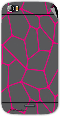 

MiiCreations 00248-MS-MMXA240 Micromax canvas doodle-2-A-240 Mobile Skin(Grey)