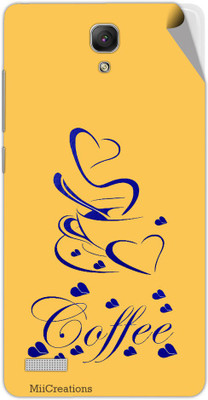 MiiCreations XM-R-N-MS-00113 Xiaomi Redmi Note Mobile Skin(Yellow)