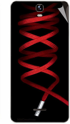

MiiCreations MMXA190-MS-00023 Micromax Canvas HD Plus A190 Mobile Skin(Black)