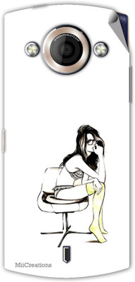 

MiiCreations MMXA255-MS-00178 Micromax Canvas Selfie A255 Mobile Skin(White)