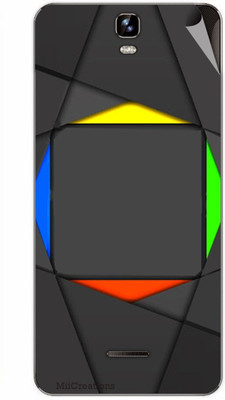 

MiiCreations MMXA190-MS-00125 Micromax Canvas HD Plus A190 Mobile Skin(Grey)
