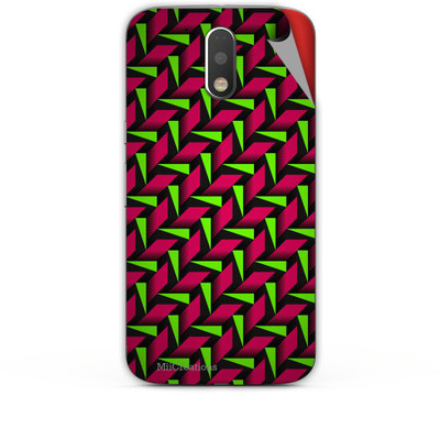

MiiCreations M-G4-P-MS-00316 Motorola Moto G4 Plus Mobile Skin(Pink)