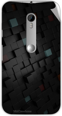 

MiiCreations M-G3-MS-00148 Moto G (3rd Generation) Mobile Skin(Grey)