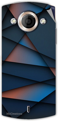 

MiiCreations MMXA255-MS-00107 Micromax Canvas Selfie A255 Mobile Skin(Blue)