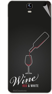 

MiiCreations MMXA190-MS-00139 Micromax Canvas HD Plus A190 Mobile Skin(Black)