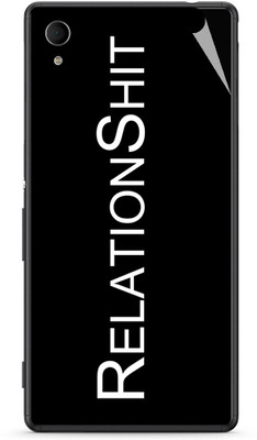 Snooky Sony Xperia M4 Aqua Mobile Skin(Black)
