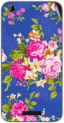 Snooky Lava Iris X1 Atom Mobile Skin(Blue)