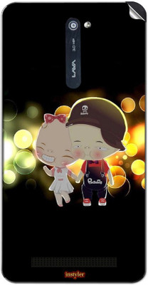 

instyler STICKER-21285 Lava Iris 503 Mobile Skin(Multicolor)