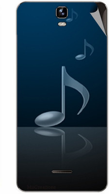 

MiiCreations MMXA190-MS-00301 Micromax Canvas HD Plus A190 Mobile Skin(Blue)