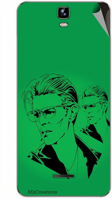 

MiiCreations MMXA190-MS-00123 Micromax Canvas HD Plus A190 Mobile Skin(Green)
