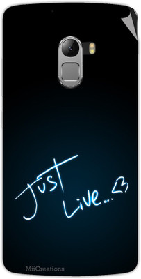 

MiiCreations LN-K4-N-MS-00146 Lenovo Vibe K4 Note Mobile Skin(Black)