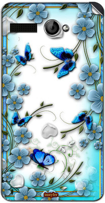 

instyler STICKER-24050 Lava Iris Atom 2 Mobile Skin(Multicolor)
