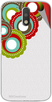 

MiiCreations M-G4-P-MS-00016 Motorola Moto G4 Plus Mobile Skin(Multicolor)