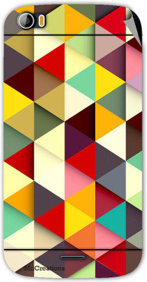 

MiiCreations 00223-MS-MMXA240 Micromax canvas doodle-2-A-240 Mobile Skin(Multicolor)