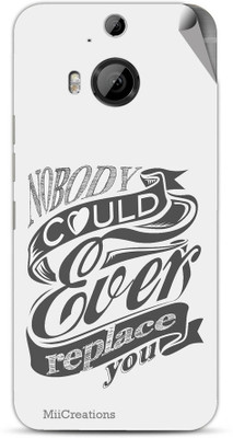 

MiiCreations H-M9-P-MS-00188 HTC One M9 Plus Mobile Skin(Grey)