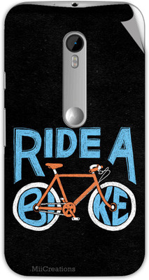 

MiiCreations M-G3-MS-00041 Motorola Moto G 3rd Gen Mobile Skin(Black)