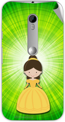

MiiCreations M-G3-MS-00319 Motorola Moto G (3rd Gen) Mobile Skin(Green)