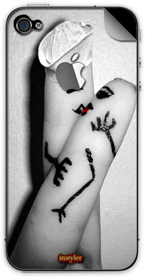 

instyler IP4-62 APPLE I PHONE 4 Mobile Skin(MULTICOLOR)