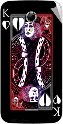 

MiiCreations MMXA114-MS-00021 Micromax Canvas 2.2 A114 Mobile Skin(Black)
