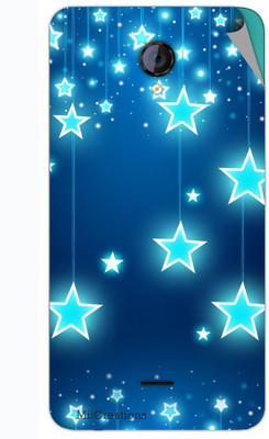 

MiiCreations 00210-MS-MMXA106 Micromax Unite 2 A106 Mobile Skin(Blue)