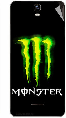

MiiCreations MMXA190-MS-00004 Micromax Canvas HD Plus A190 Mobile Skin(Black)