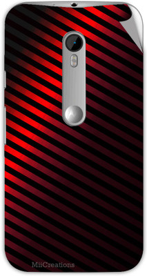 

MiiCreations M-G3-MS-00309 Motorola Moto G (3rd Gen) Mobile Skin(Red)
