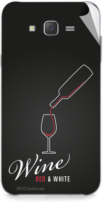 

MiiCreations SMNG-J7-MS-00139 Samsung Galaxy J7 Mobile Skin(Black)