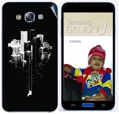 Snooky Samsung Galaxy J5 Mobile Skin(Black)