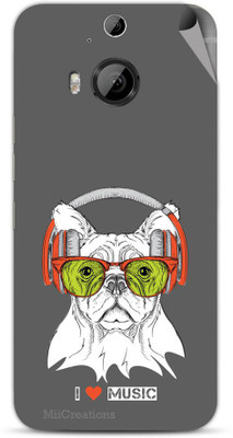 

MiiCreations H-M9-P-MS-00109 HTC One M9 Plus Mobile Skin(Grey)