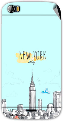 

MiiCreations 00131-MS-MMXA240 Micromax canvas doodle-2-A-240 Mobile Skin(Multicolor)