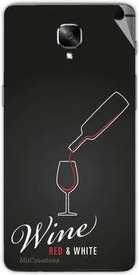 

MiiCreations OP3-MS-00139 One Plus 3 Mobile Skin(Black)