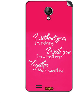 

instyler STICKER-18530 KARBONN TITANIUM S2 PLUS Mobile Skin(Multicolor)