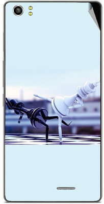 Snooky Lava Iris Icon Mobile Skin(White)