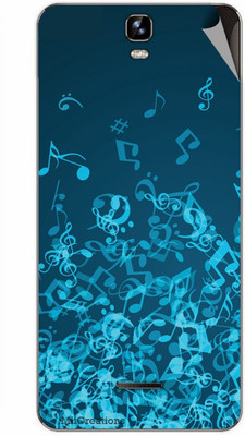 

MiiCreations MMXA190-MS-00263 Micromax Canvas HD Plus A190 Mobile Skin(Blue)