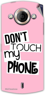 MiiCreations MMXA255-MS-00018 Micromax Canvas Selfie A255 Mobile Skin(Pink)