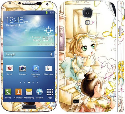 Snooky Samsung Galaxy S4 Mobile Skin(White)