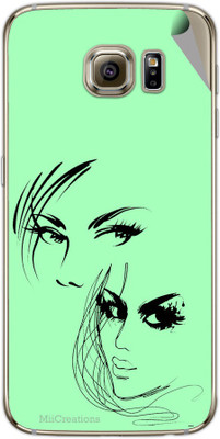 

MiiCreations SMNG-S6-MS-00252 Samsung Galaxy S6 Mobile Skin(Green)