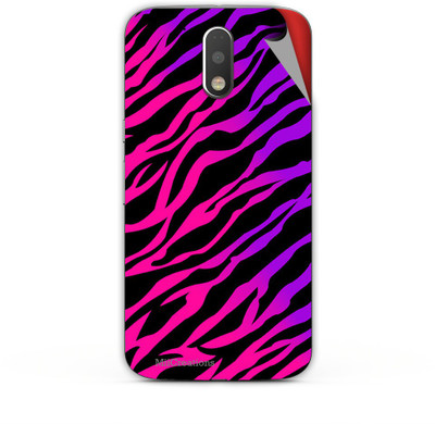 

MiiCreations M-G4-P-MS-00299 Motorola Moto G4 Plus Mobile Skin(Black)